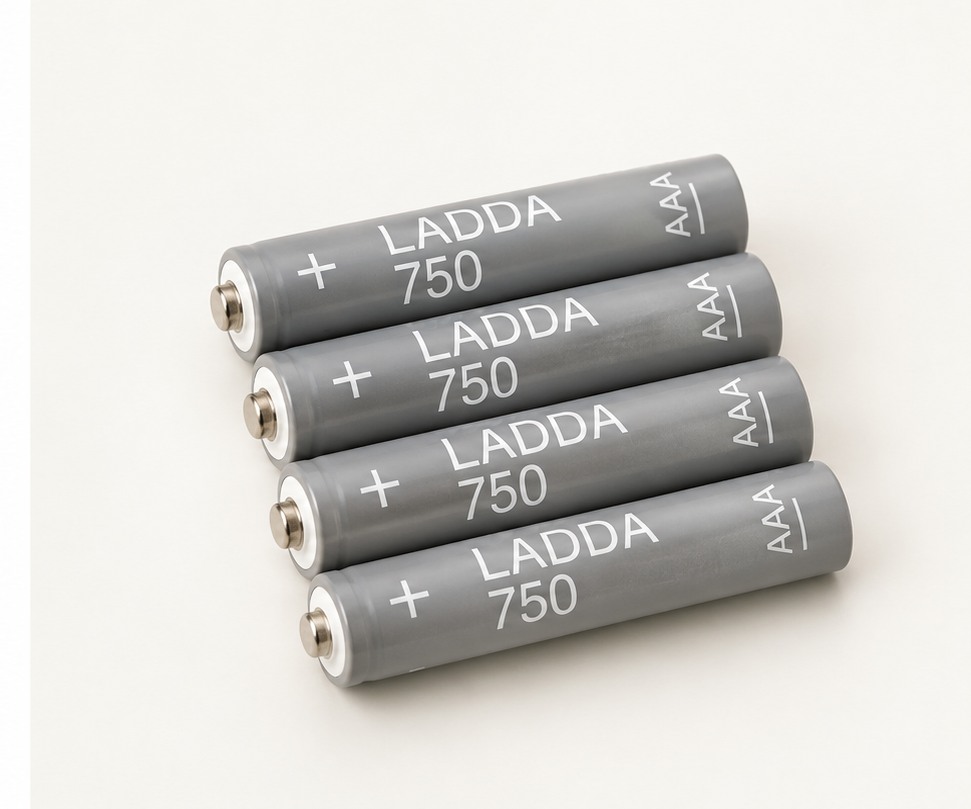 LADDA AAA NiMH Batteries — 10 Pack