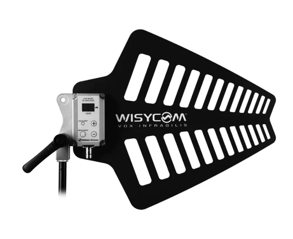 Wisycom LBNA2 F1 Active Directional Antenna Set — Pair